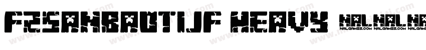 FZSanBaoTiJF Heavy字体转换